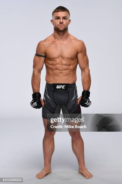 Cody Stamann poses for a portrait during a UFC photo session on April 28, 2021 in Las Vegas, Nevada.