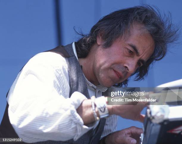 Pete Sears performs with Leftover Salmon during Laguna Seca Daze at Laguna Seca Racetrack on May 25, 1996 in Monterey, California.