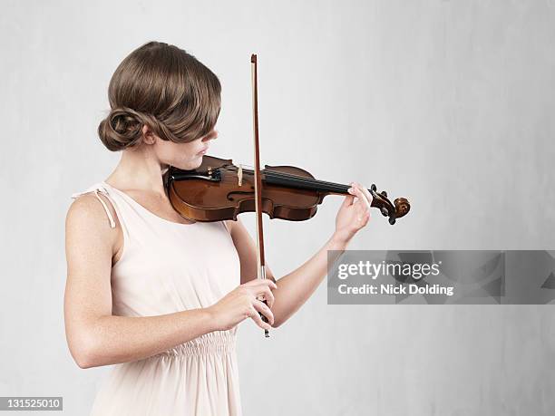 light449 - violino imagens e fotografias de stock