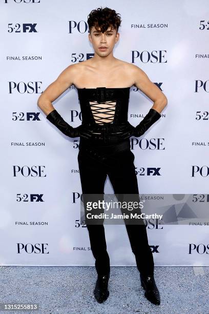 Jeremy McClain attends the FX's "Pose" Season 3 New York Premiere at Jazz at Lincoln Center on April 29, 2021 in New York City.
