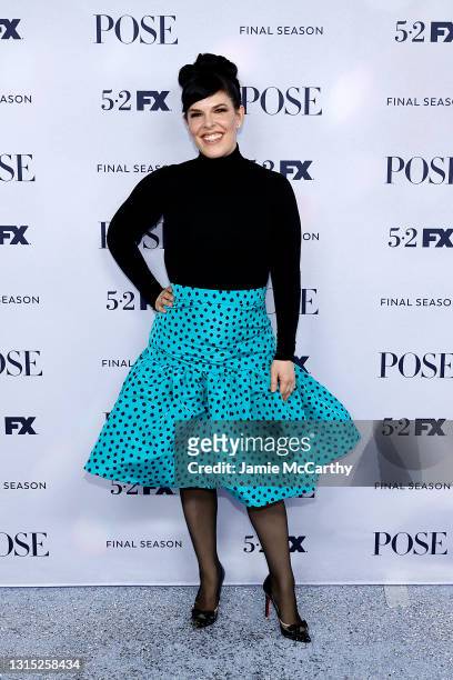 Alexis Martin Woodall attends the FX's "Pose" Season 3 New York Premiere at Jazz at Lincoln Center on April 29, 2021 in New York City.
