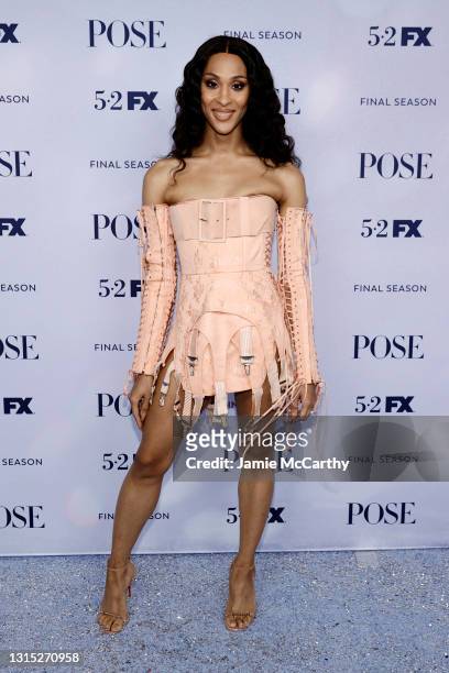 Mj Rodriguez attends the FX's "Pose" Season 3 New York Premiere at Jazz at Lincoln Center on April 29, 2021 in New York City.