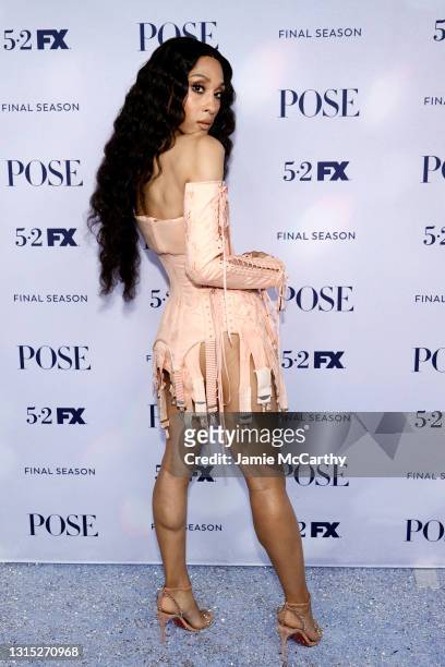 Mj Rodriguez attends the FX's "Pose" Season 3 New York Premiere at Jazz at Lincoln Center on April 29, 2021 in New York City.