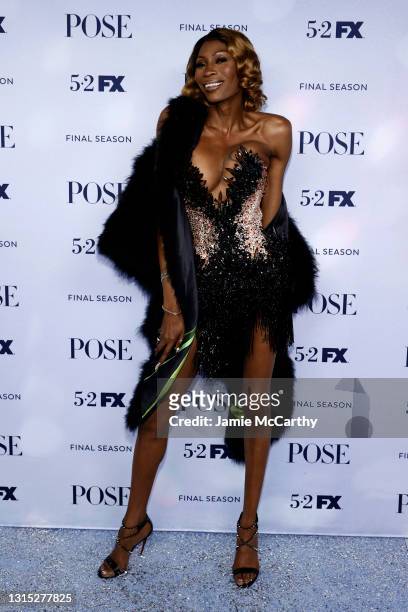 Dominique Jackson attends the FX's "Pose" Season 3 New York Premiere at Jazz at Lincoln Center on April 29, 2021 in New York City.