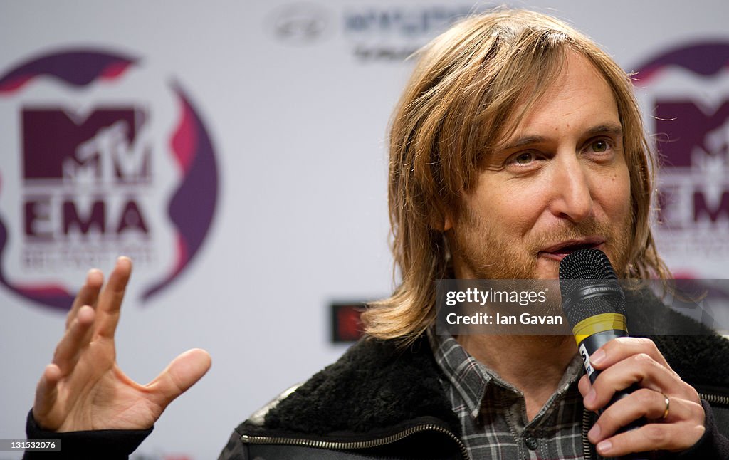 MTV Europe Music Awards 2011 - Press Conference