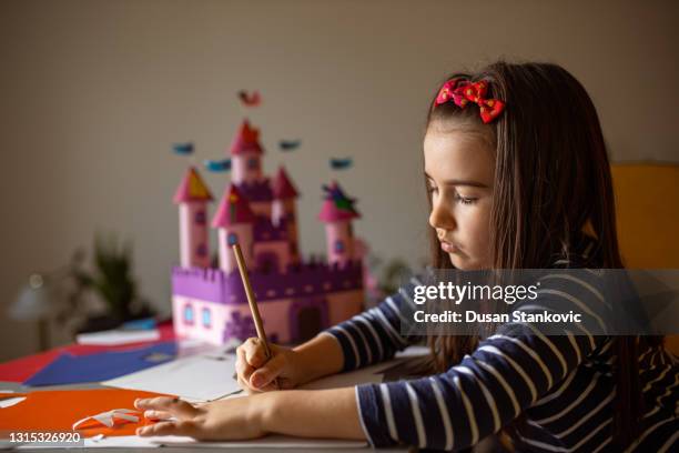 creative childhood - scissors paper stone stock pictures, royalty-free photos & images