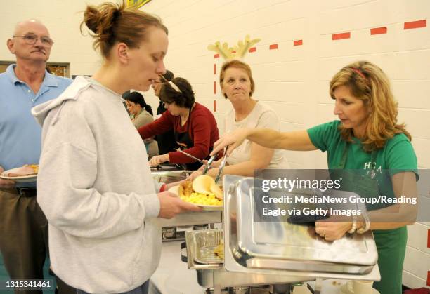 Photo by Harold Hoch - Breakfast with Santa - The Holy Guardian Angels Home and School Association held it's annual breakfast with Santa.Katie...