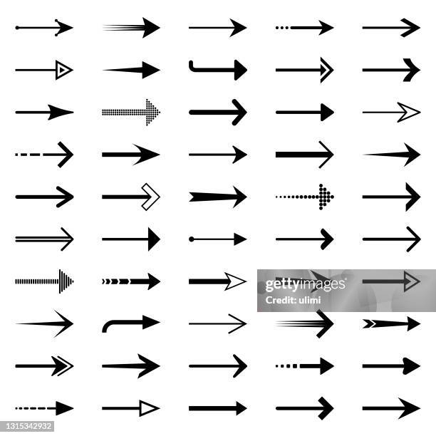 pfeile - dünn stock-grafiken, -clipart, -cartoons und -symbole