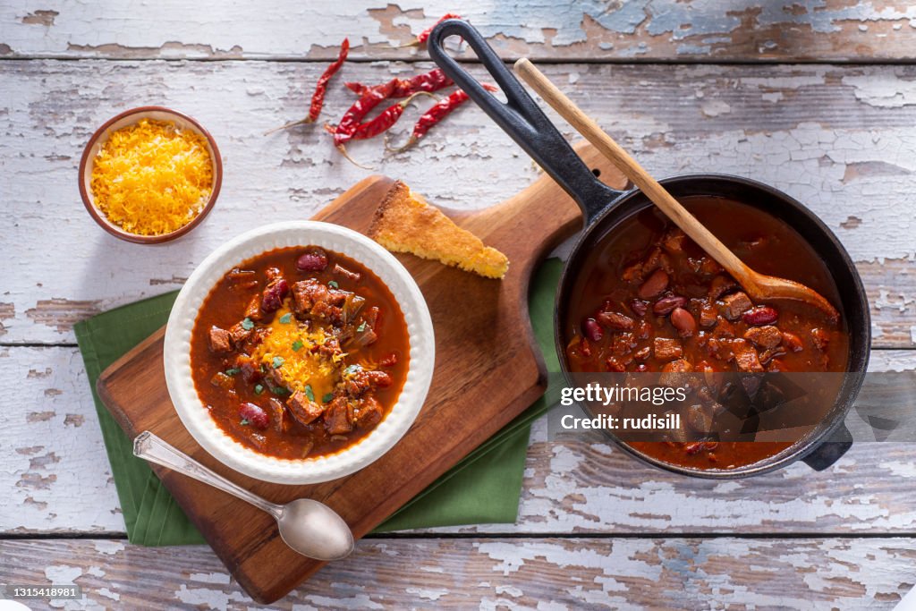 Chili med bönor