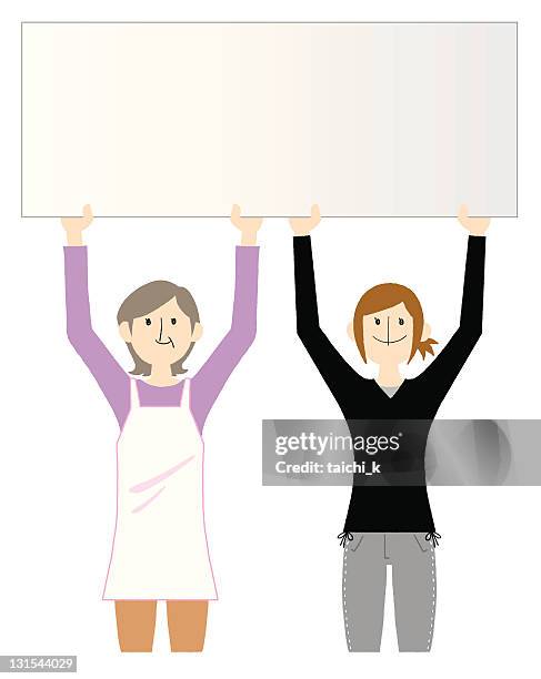 hand is raised - flip chart white background stock illustrations