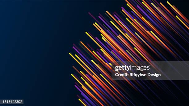 abstract colorful light speed background. abstract design template for brochures, flyers, magazine, business card, branding, banners, headers, book covers, notebooks background - traffic motion blur stock illustrations