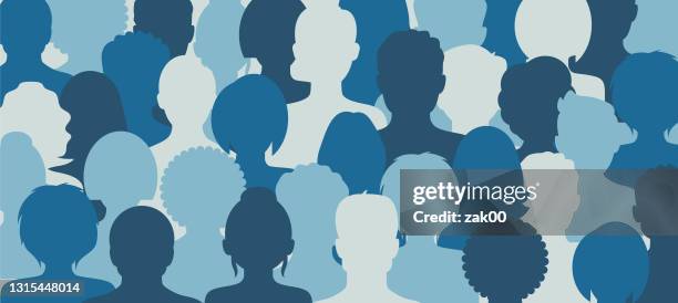 ilustraciones, imágenes clip art, dibujos animados e iconos de stock de grupo de personas - abstract people