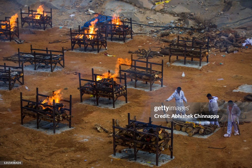 Indian Covid-19 Death Toll Continues To Mount