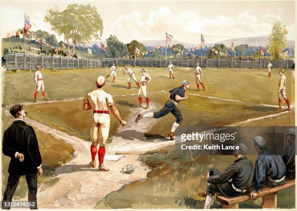 ilustraciones, imágenes clip art, dibujos animados e iconos de stock de juego de béisbol - sports dugout