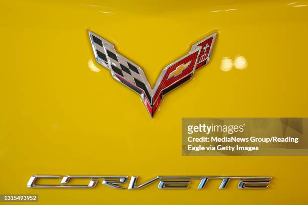 Corvette Stingray is pictured inside Bob Fisher Chevrolet. By Natalie Kolb