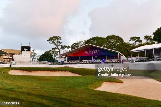 General view during the second round of the Valspar Championship on the Copperhead Course at Innisbrook Resort on April 30, 2021 in Palm Harbor,...