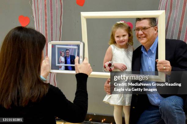 The YMCA of Reading & Berks County hosted its 4th annual Daddy Daughter Dance at the Sinking Spring Family YMCA. YMCA nursery worker Caroline Green...