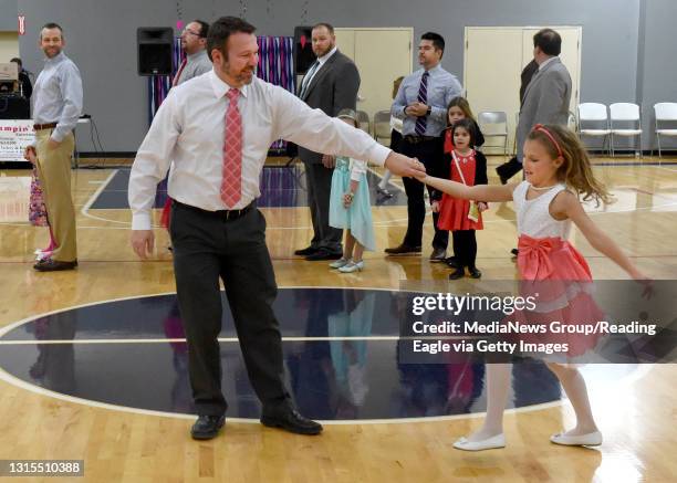 The YMCA of Reading & Berks County hosted its 4th annual Daddy Daughter Dance at the Sinking Spring Family YMCA. Ryan Giffing of South Heidelberg...
