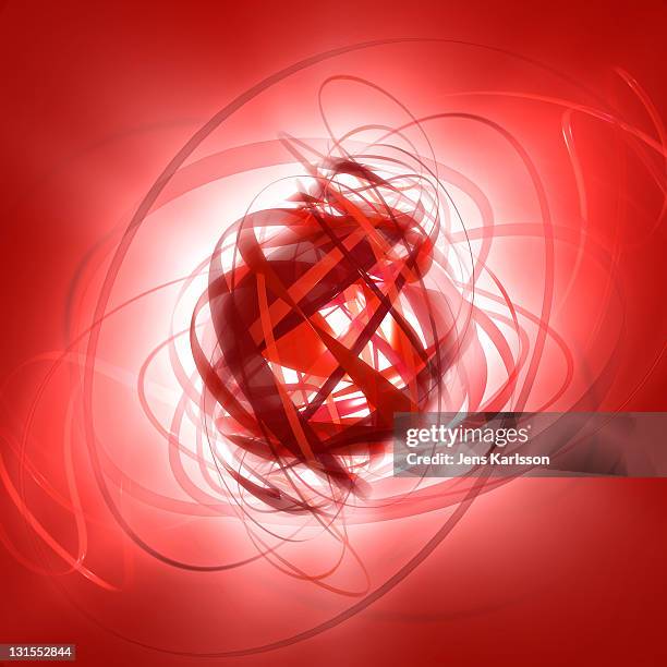 abstract 3d illustrations - dark red gradient background stock illustrations