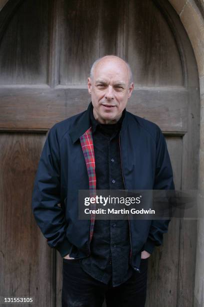 Brian Eno, artist and musician, 1st April 2010.