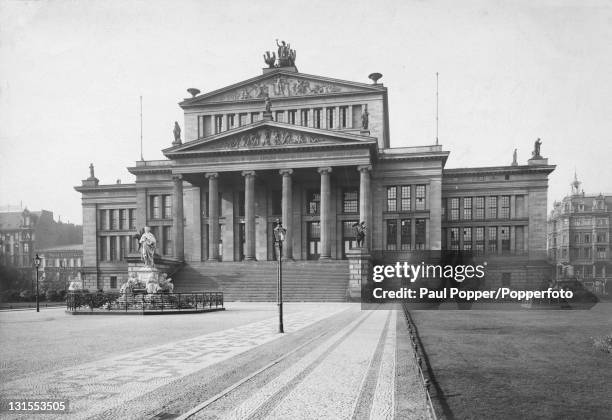 The Schauspielhaus Berlin, Germany, circa 1900. The venue is now named the Konzerthaus Berlin.