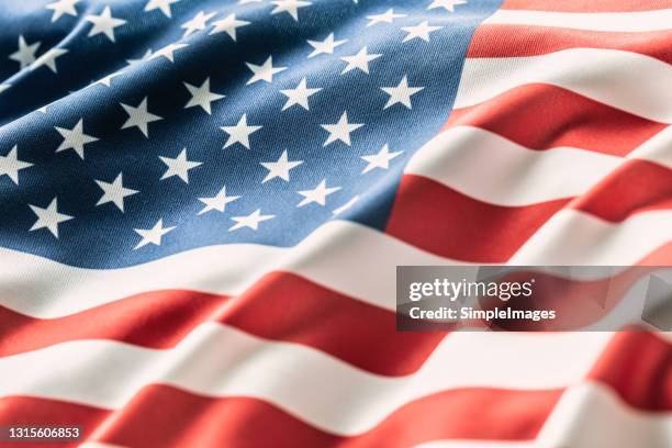american symbol of 4th of july independence day democracy and patriotism. - bandera estadounidense fotografías e imágenes de stock