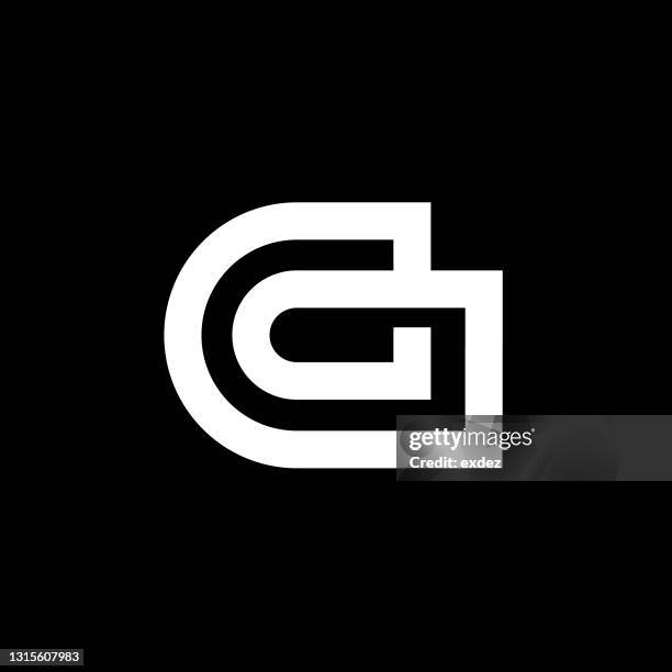 g logo vereinfacht - g stock-grafiken, -clipart, -cartoons und -symbole