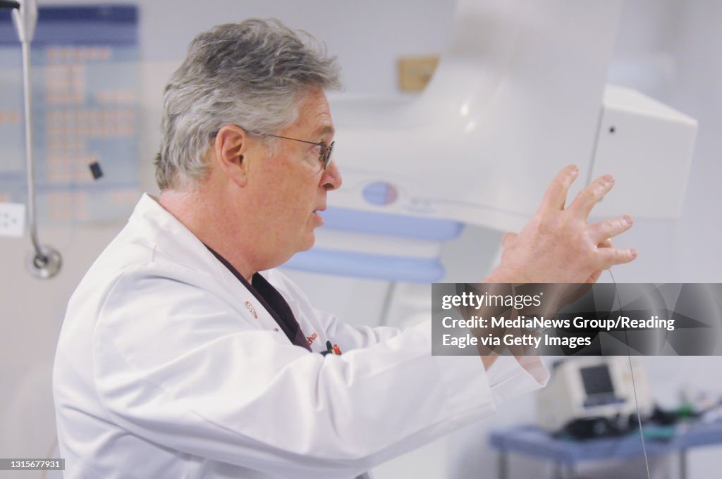2/7/2012 West Reading, PADr. Michael Koslow M.D. talks about the work he does as the Chief Cardiologist at the Reading Hospital.At the Reading Hospital Tuesday evening for an event with the Medical Center Explorers Post in the cardiac