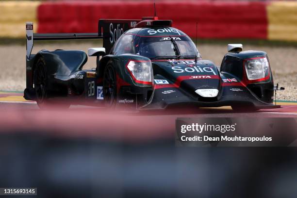 Roberto Gonzalez of Mexico, Antonio Felix Da Costa of Portugal and Anthony Davidson of Great Britain for JOTA in a Oreca 07 - Gibson compete in the 6...