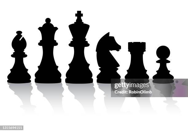 具有反射的棋子 - king chess piece 幅插畫檔、美工圖案、卡通及圖標