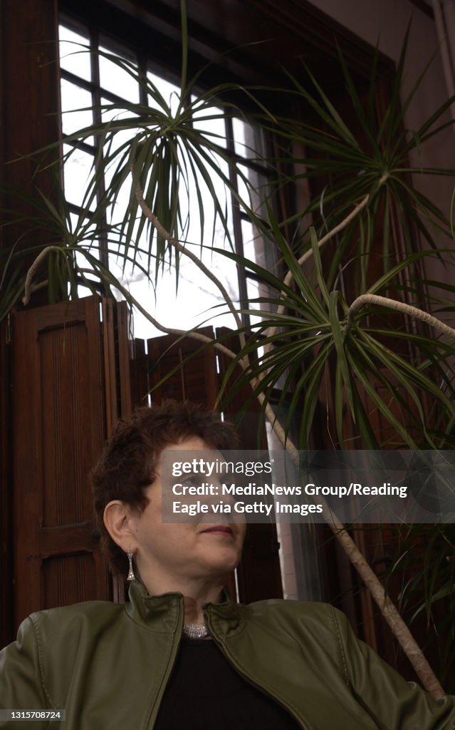 PLEASE LIGHTEN HER FACE A BIT FOR "SPOT OF COLO" WHILE LEAVING THE REST VERY BLACK, JUST A LITTLE DETAIL, THANKS1/20/05 photo Ryan McFadden 200500119 Frieda - Podolsky of exter owner of Callowhill Family Therapy PC on fifth st in Reading, she was re-