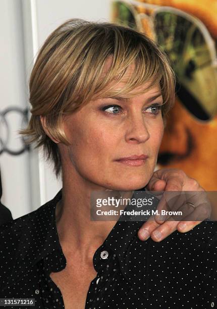 Adept spørge jogger Actress Robin Wright arrives at the "Rampart" special screening... News  Photo - Getty Images