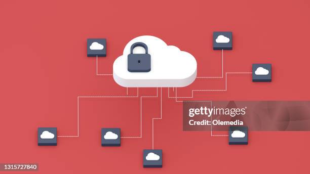 Cloud Computer Red Cloud Technology Red Photos and Premium High Res Pictures - Getty Images