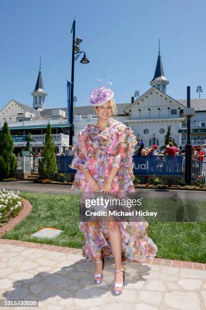 Tori Kelly attends the Kentucky Derby 147 at Churchill Downs on May 01, 2021 in Louisville, Kentucky.