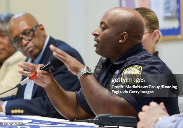 Police Hackney Community Meeting With Police Photos and Premium High Res Pictures ...