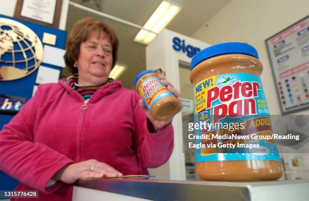 Photo Ryan McFadden Peter Pan Peanut Butter that is being recalled due to health concerns. The owners of Sign a Rama bought it for themselves at...