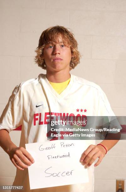 Photo by Ben HastyFall Sports Headshots 2006Fleetwood High SchoolGeoff PezonBSOCC