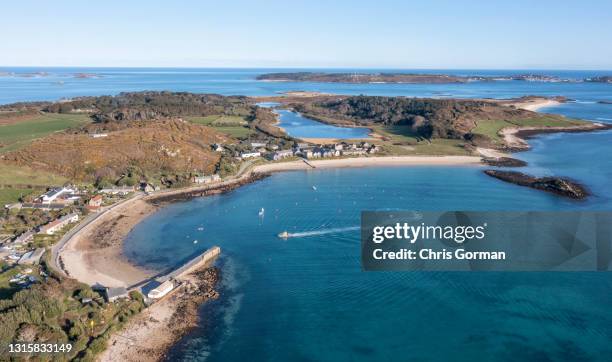 New Grimsby, Tresco, Isles Of Scilly on April 8, 2021.