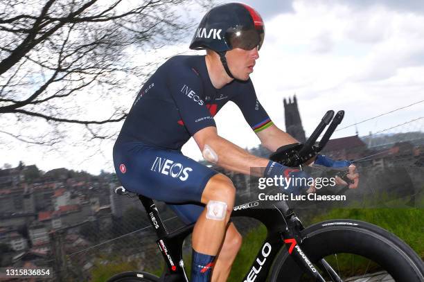 Rohan Dennis of Australia and Team INEOS Grenadiers during the 74th Tour De Romandie 2021, Stage 5 a 16,19km Individual Time Trial stage from...