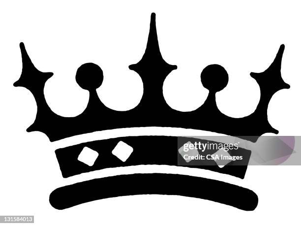 crown - queen stock illustrations