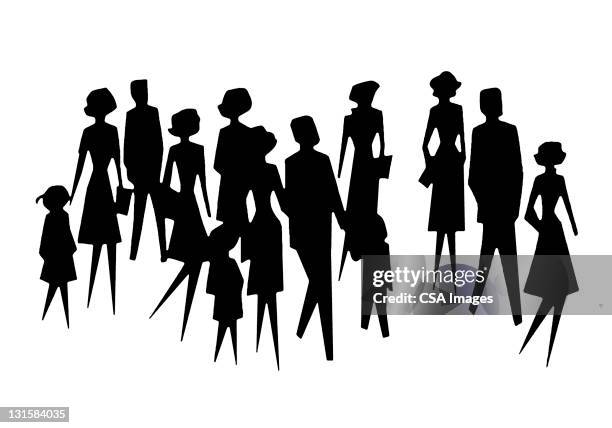 Mob Symbol High Res Illustrations - Getty Images