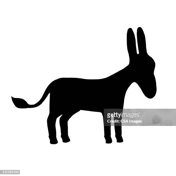 donkey - donkey stock-grafiken, -clipart, -cartoons und -symbole