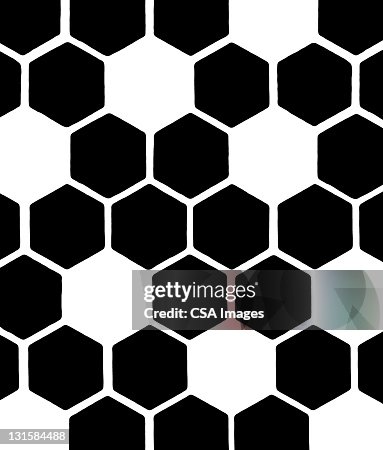 Close up Honeycomb Pattern Close up Honeycomb Pattern