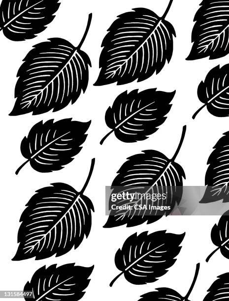 leaf pattern - nature background stock illustrations