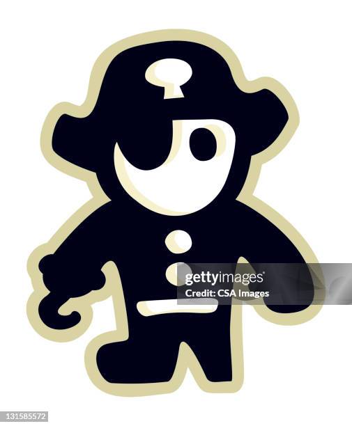 pirate - pirate hook stock illustrations