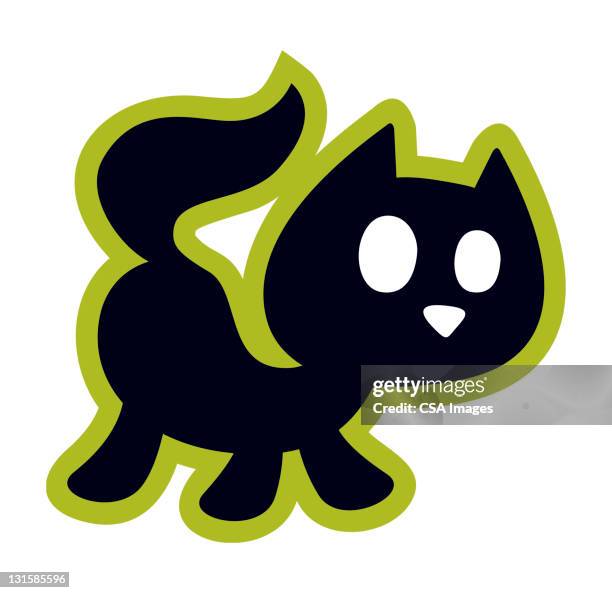 cat - cat tail stock illustrations