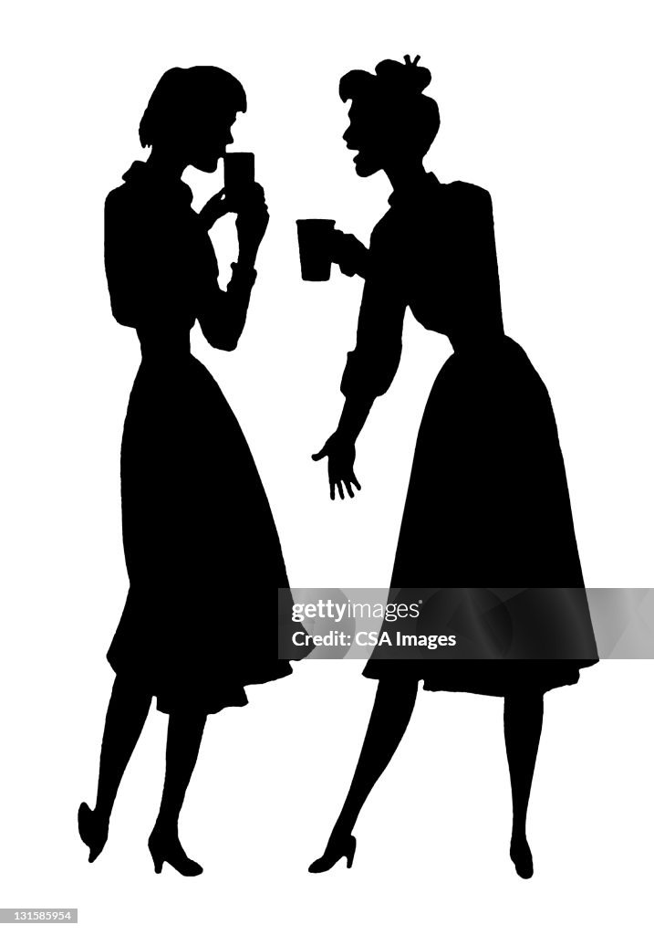 Two Woman Talking