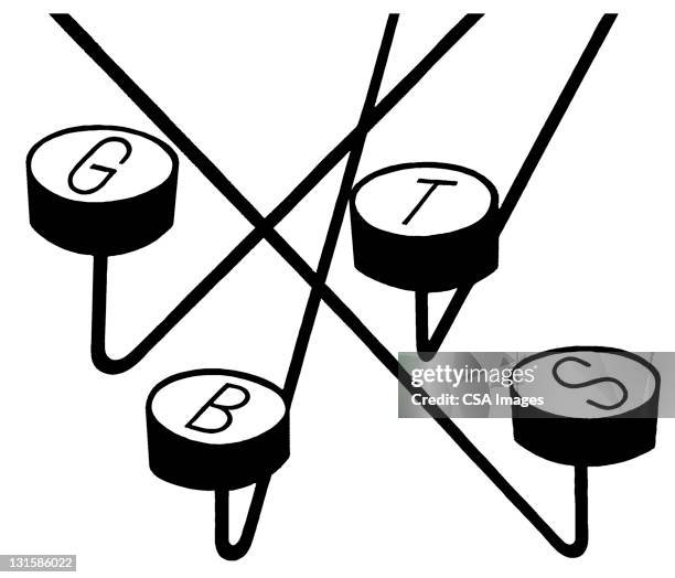 typewriter keys - typewriter stock illustrations
