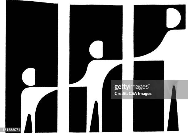 people holding hands - family stock illustrations