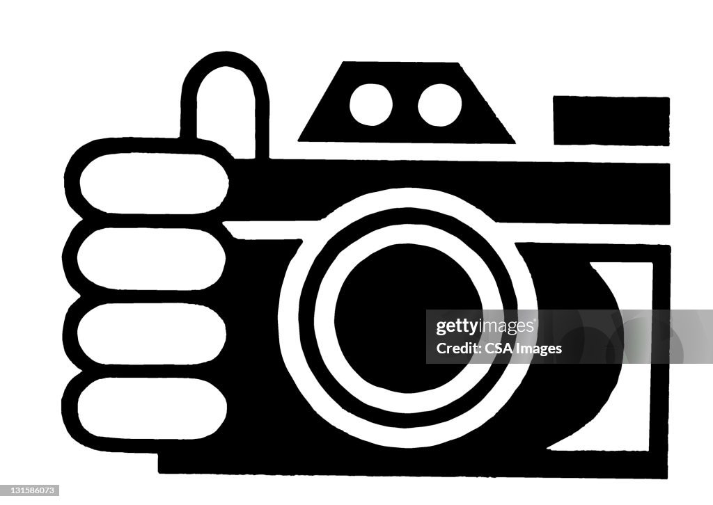 Hand and Camera